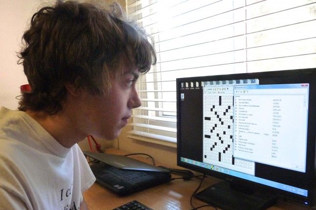 constructing crossword with software