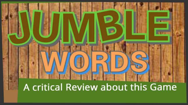jumbled words with answers about board games